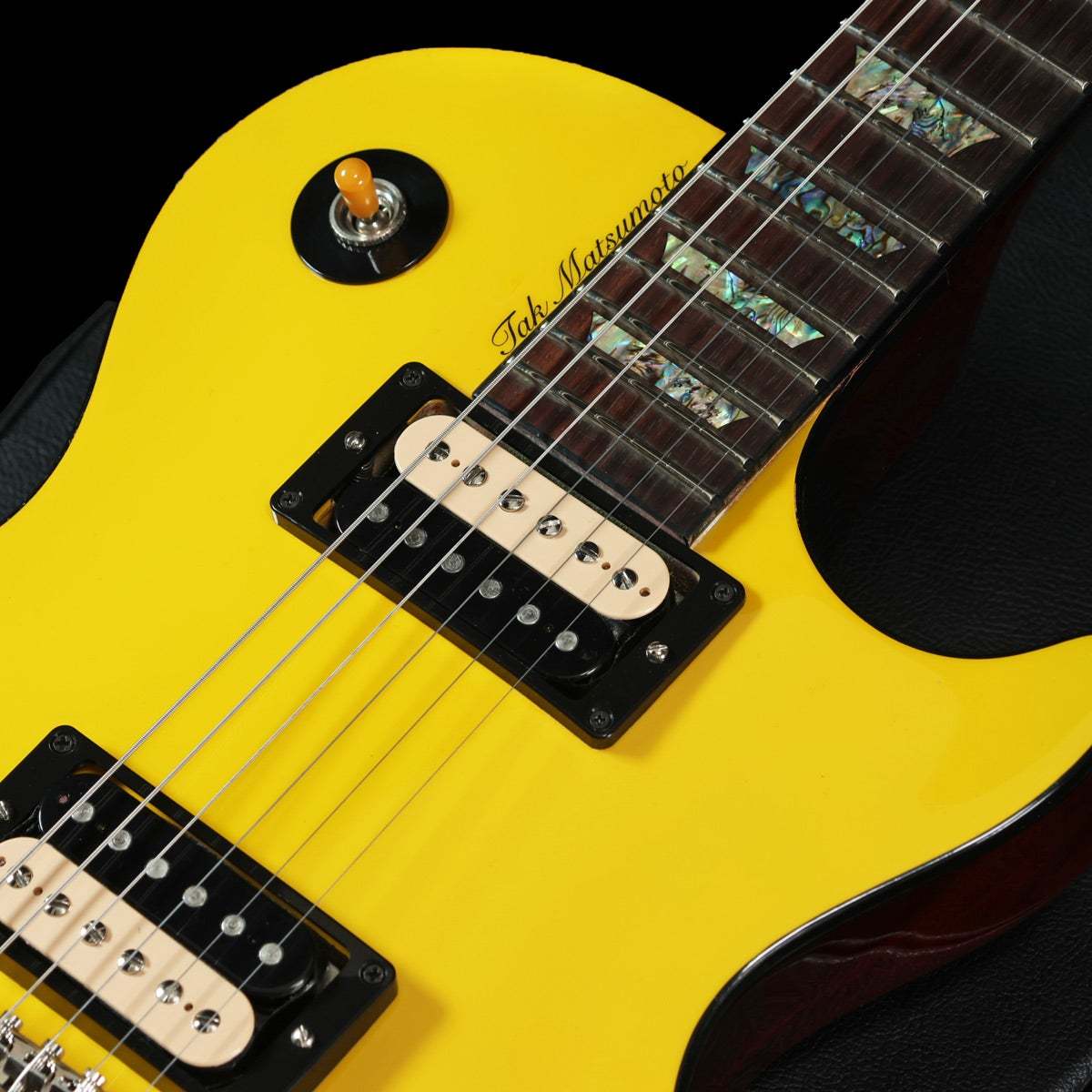 Gibson Custom Shop 2018 Tak Matsumoto Les Paul Canary Yellow