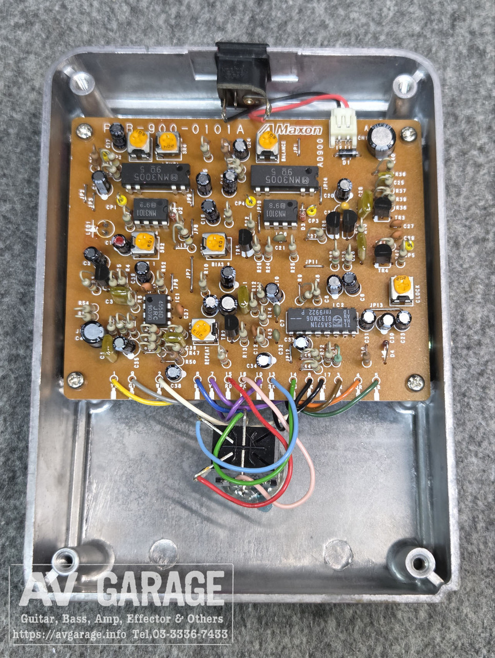 Maxon AD-900 Analog Delay(初期型・MN3005×2 搭載)（中古）【楽器検索