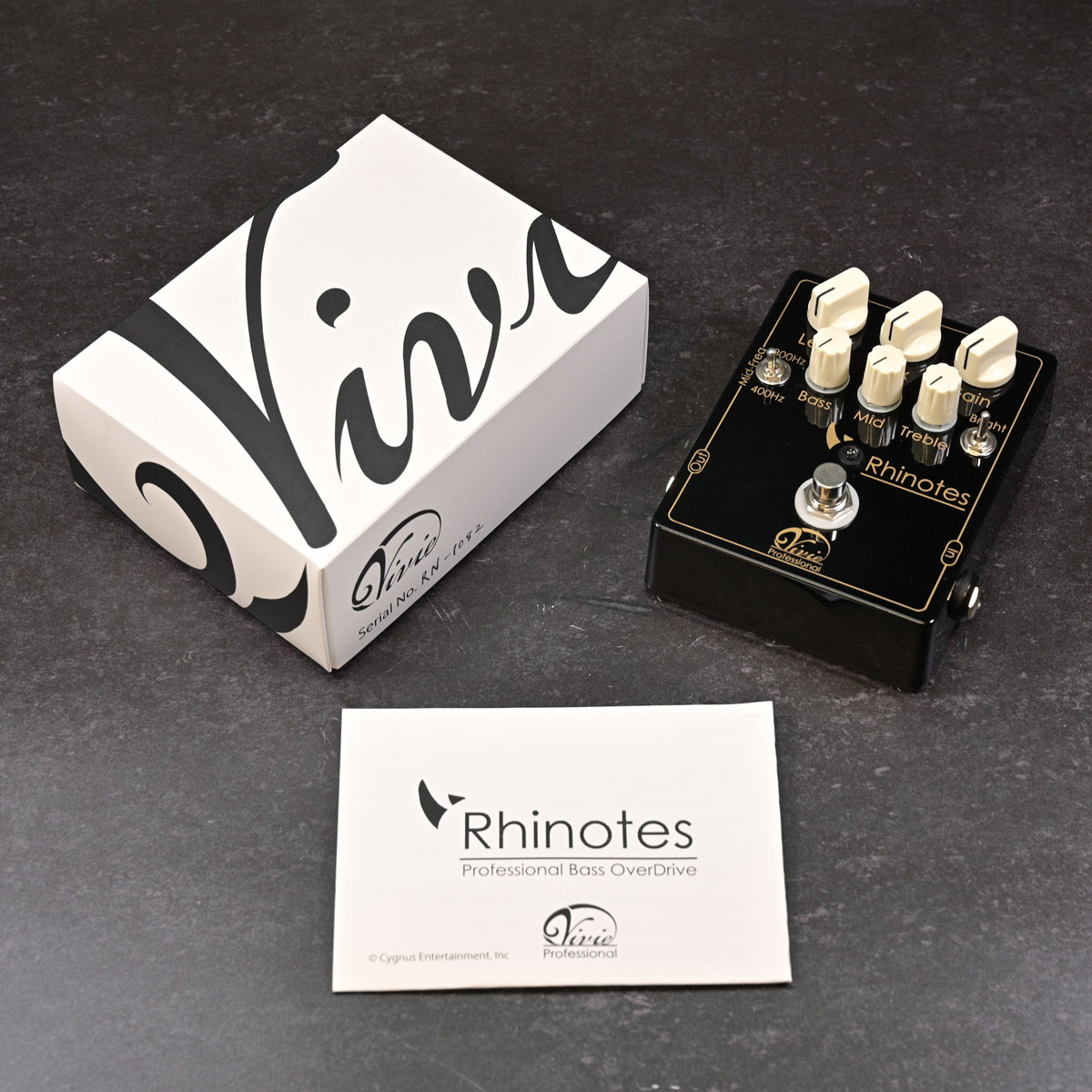 Vivie Rhinotes Bass OverDrive ベース用オーバードライブ 【名古屋栄