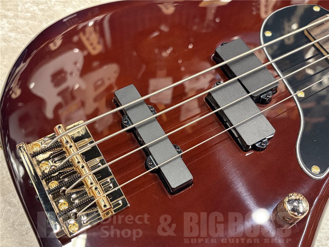 GrassRoots G-BB-DLX【See Thru Brown】（新品/送料無料）【楽器検索