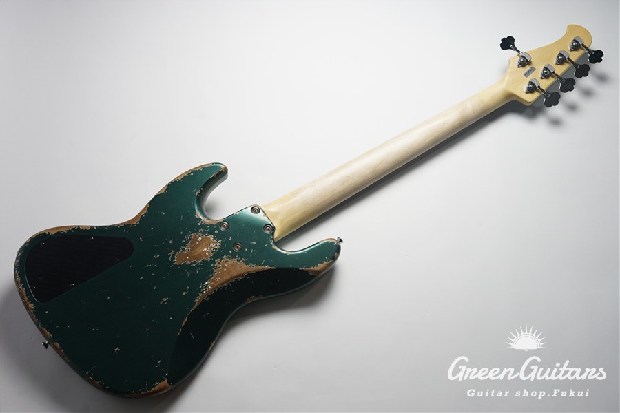 ベース Xotic XJ-1T 5st Sherwood Green lic Xotic XJ-1T 5st - Dark Sherwood Green / Heavy Aged / Alder / R