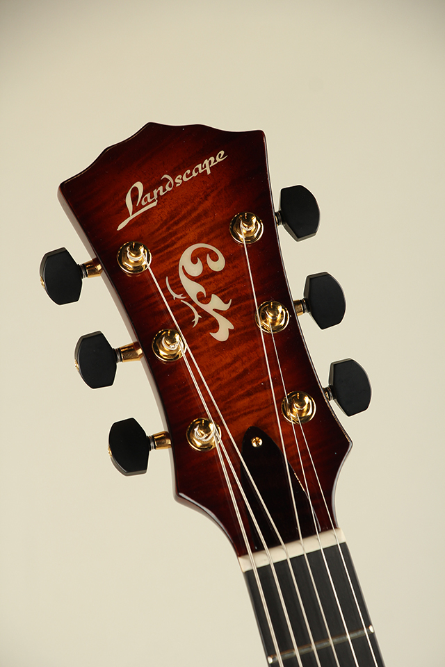 Landscape ar1 ハードケース付き フルアコ フルアコースティックギター
