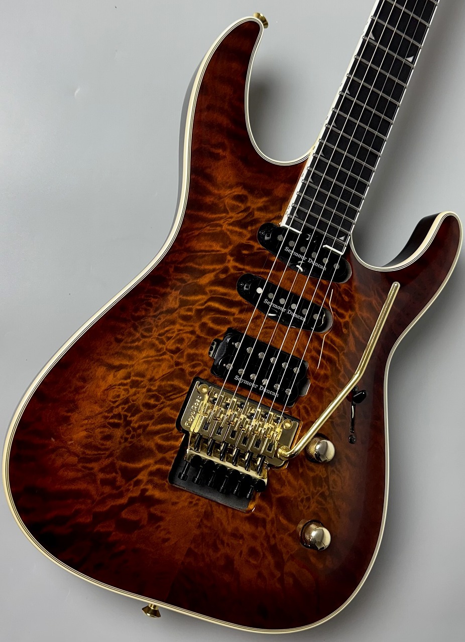 Jackson Pro Plus Series Soloist SLA3Q -Amber Tiger Eye- 【3.46kg