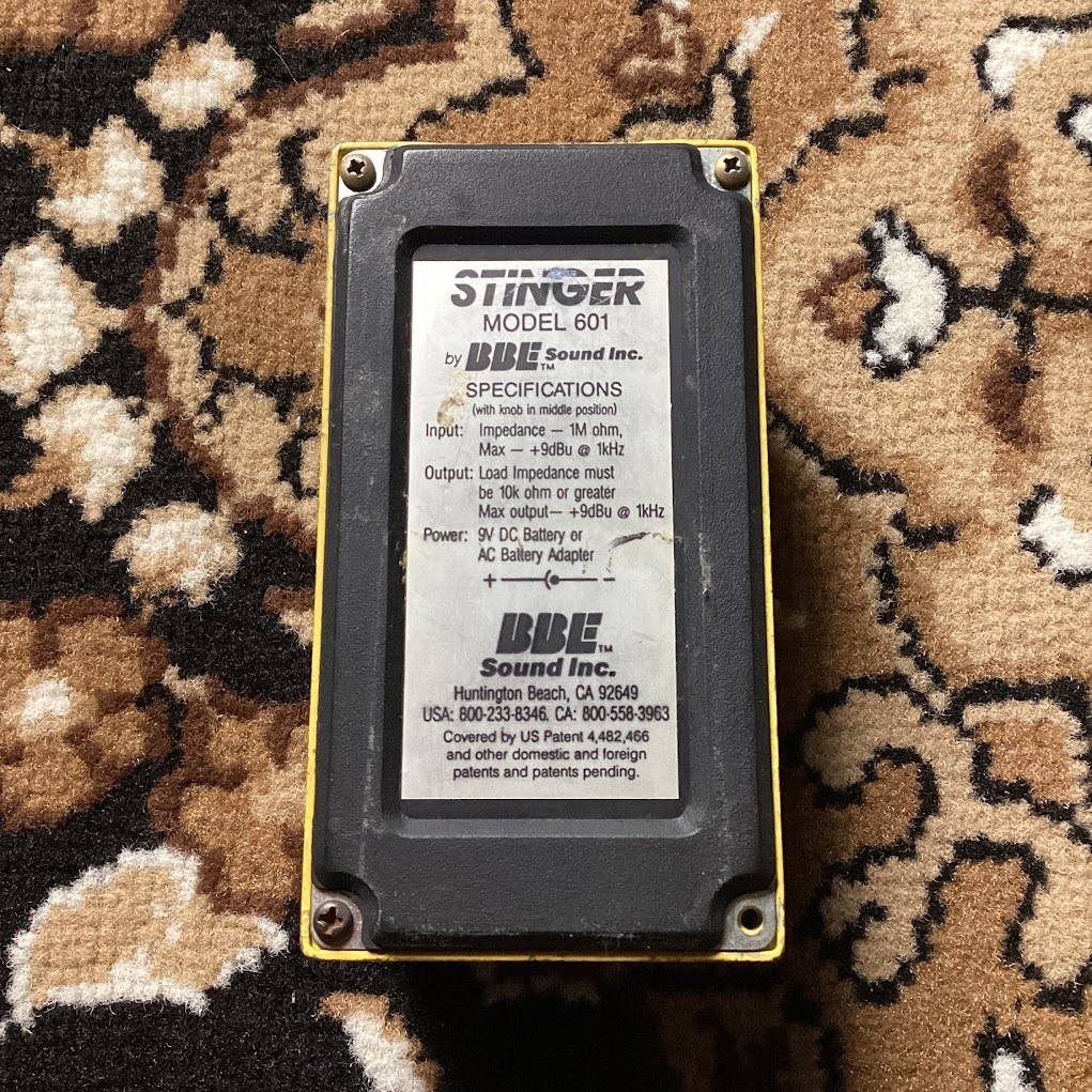 BBE STINGER ギターエフェクター BBE STINGER（中古）【楽器検索デジマート】