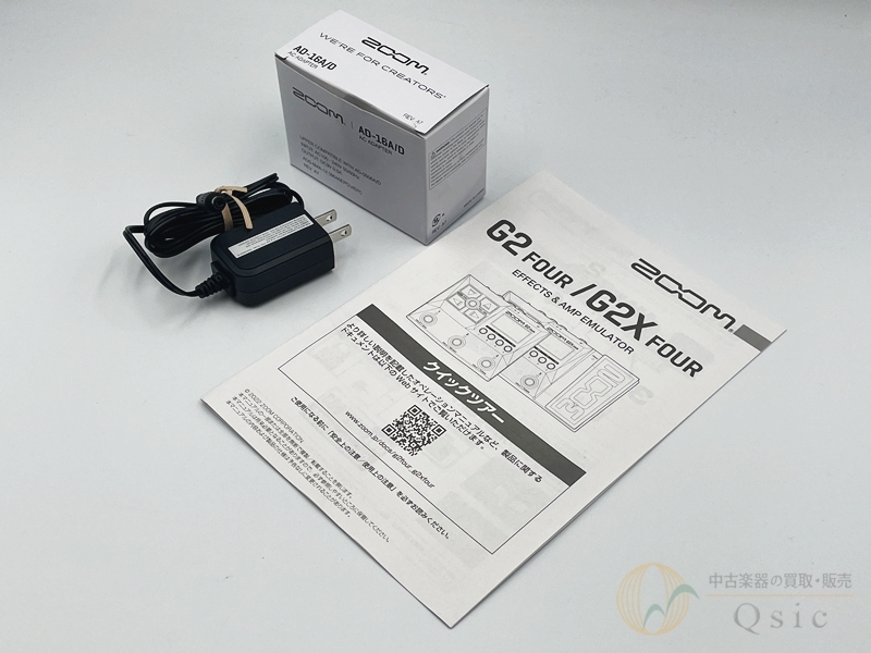 【未使用】ZOOM G2X FOUR ZOOM G2X FOUR ギター用マルチエフェクター＆アンプエミュレーター