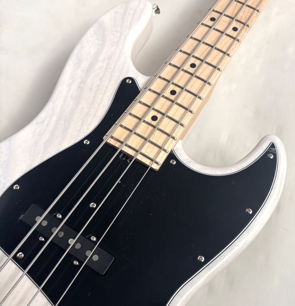 Three Dots Guitars JB Ash/Maple -Trans White- 【NEW】（新品