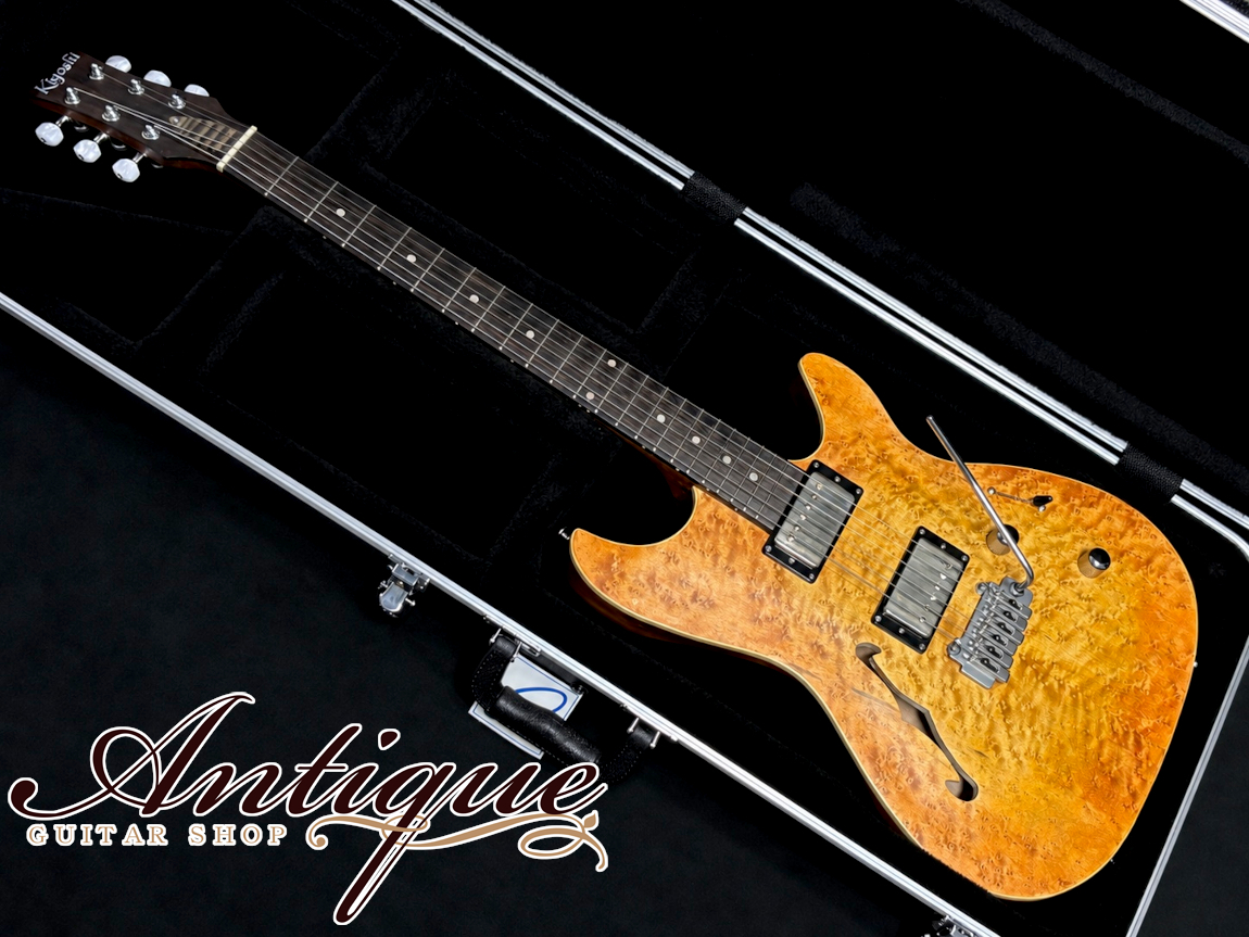 Kigoshi Custom Guitar KTM-Pro/F Proto 2026 Arched Top S-Hollow