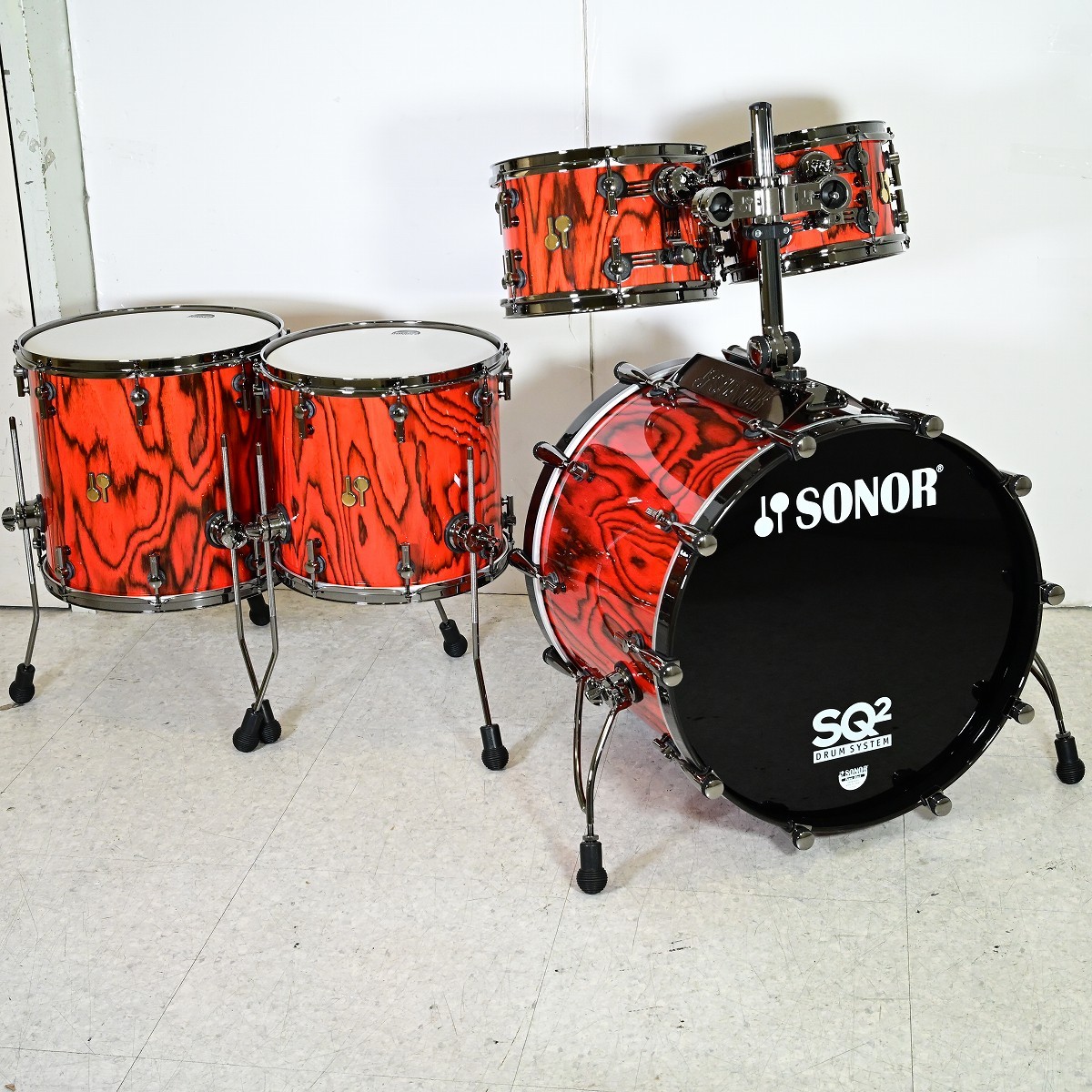 Sonor SQ2 Series Custom Drumset 6PCS 22/10/12/14/16 14×6.5 Snare 