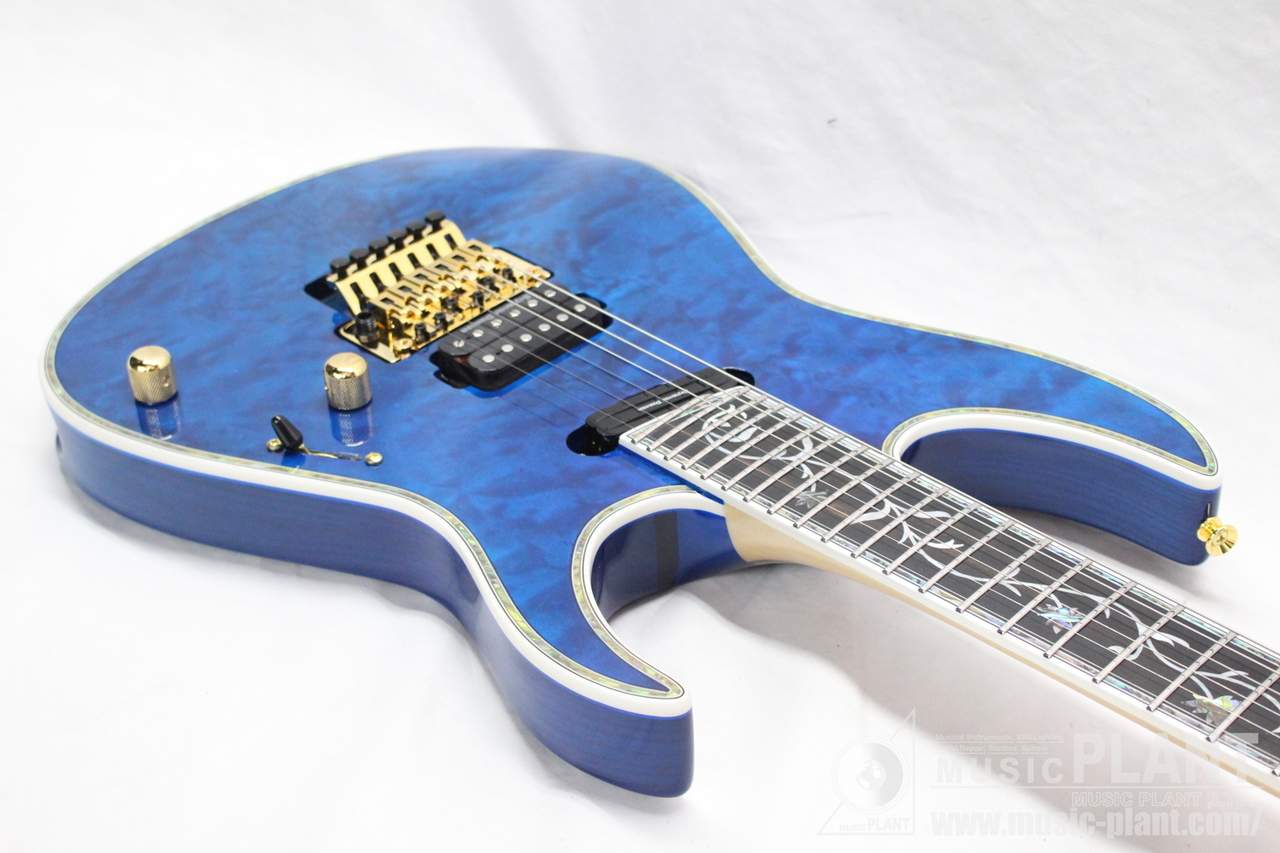 エドワーズ製エレキギター　E-CY-128DT（D-TUNA搭載）【ジャンク品】 EDWARDS E-CY-CTM DNBL（新品/送料無料）【楽器検索デジマート】