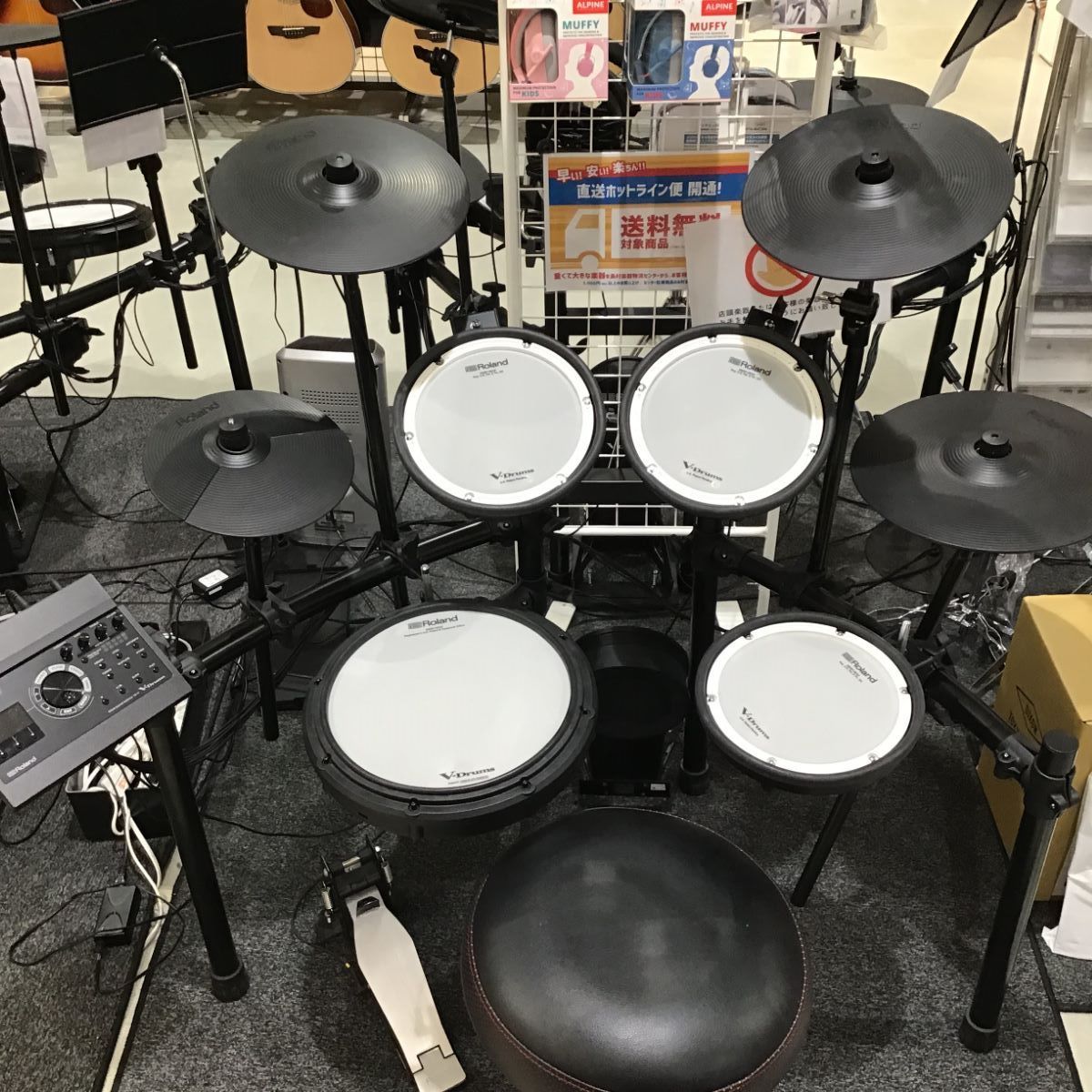 Roland TD-17KV-S（ライドシンバルつき）（中古/送料無料）【楽器検索 