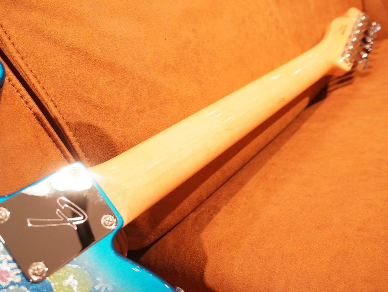 Fender Made in Japan Limited Telecaster, Maple Fingerboard, Blue