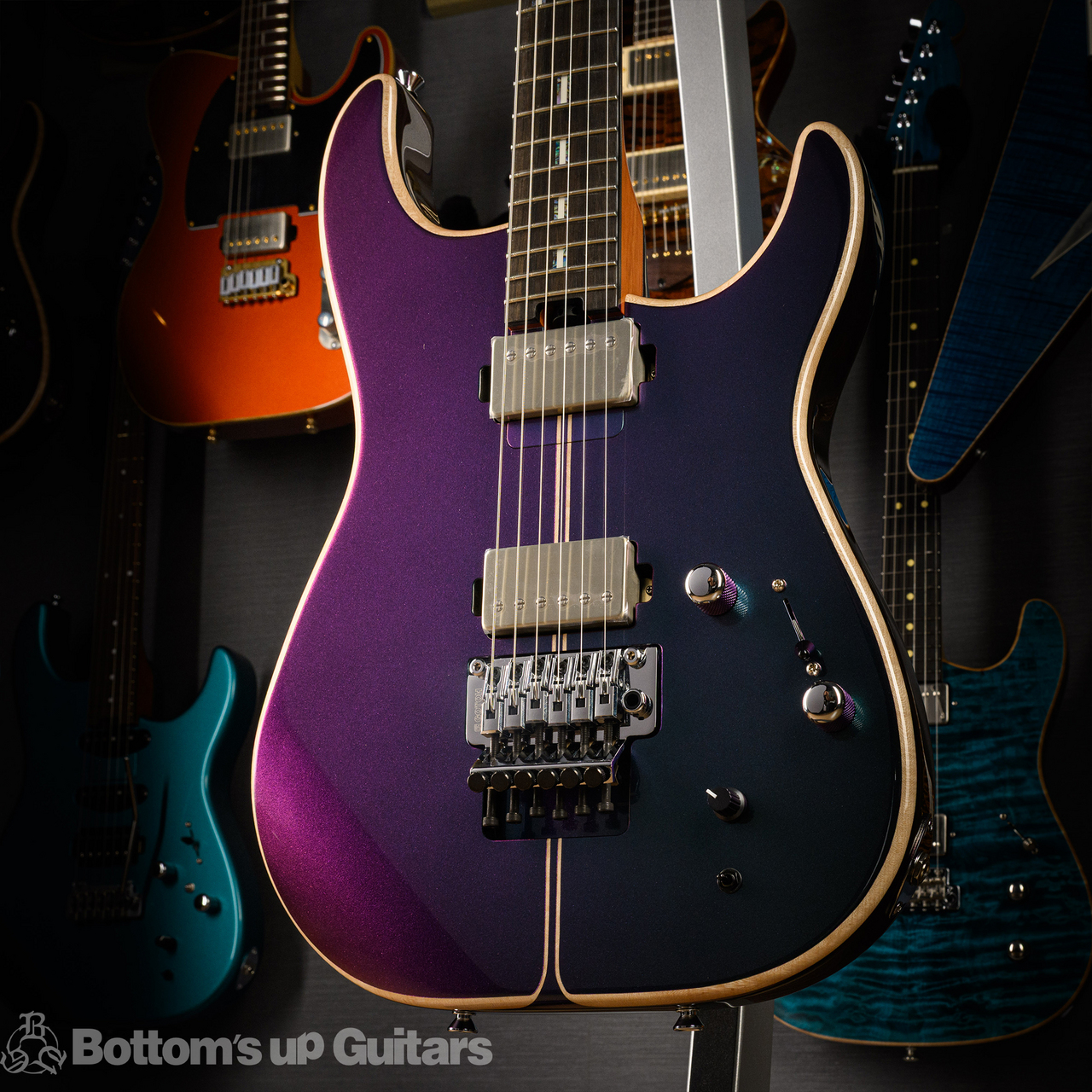 Kz Guitar Works Kz Versa 2H3 Custom Locking Tremolo - "Vega" Color Shift - 【B.U.G. 스페셜 오더 모델!】 사진 11