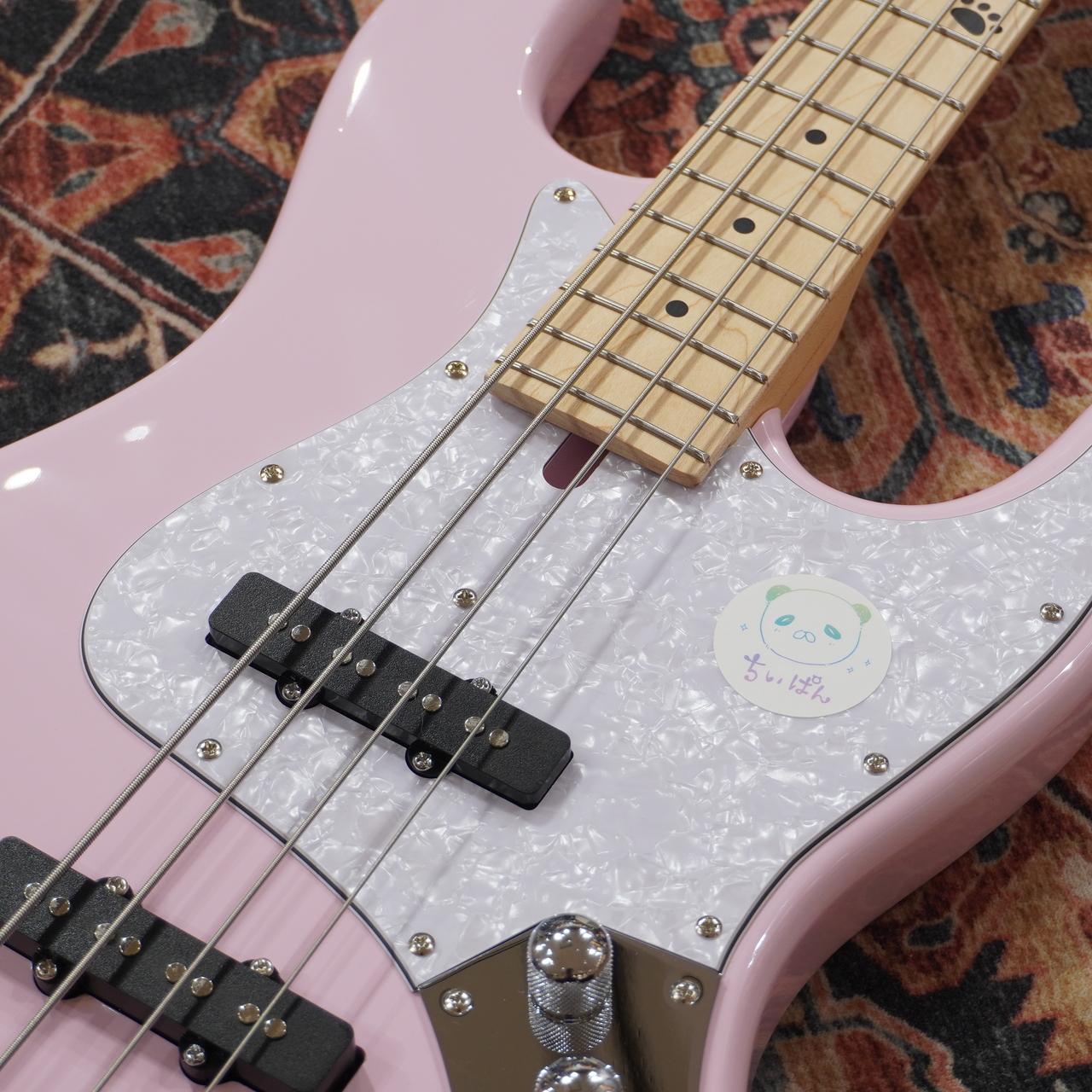 Bacchus WJB-CHIIPAN LPK-MH (Light Pink - Matching Headstock)【特価