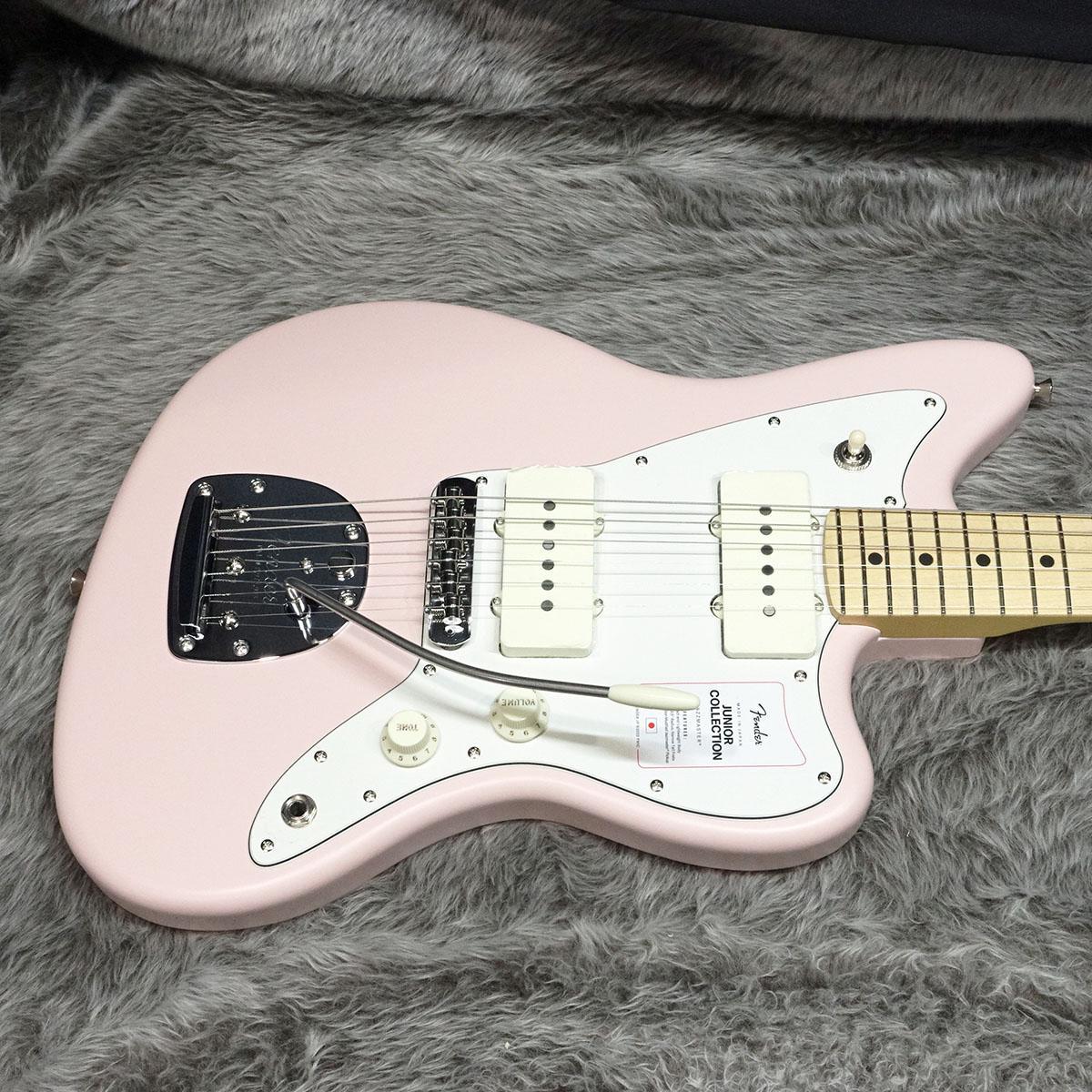 Fender Made in Japan Junior Collection Jazzmaster MN Satin Shell Pink 【セール開催中!!】（新品/送料無料）【楽器検索デジマート】