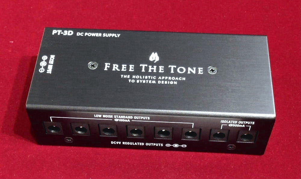 DCケーブル7本付けますFREE THE TONE DC POWER SUPPLY PT-3D