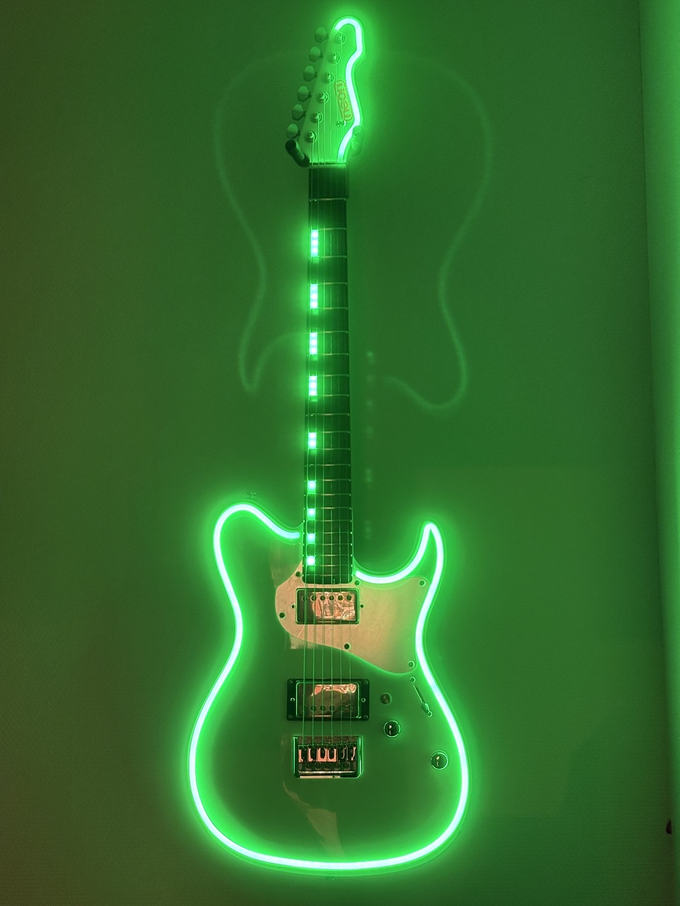 GrassRoots G-THROBBER-Neon -Snow White / Green Neon-（新品/送料