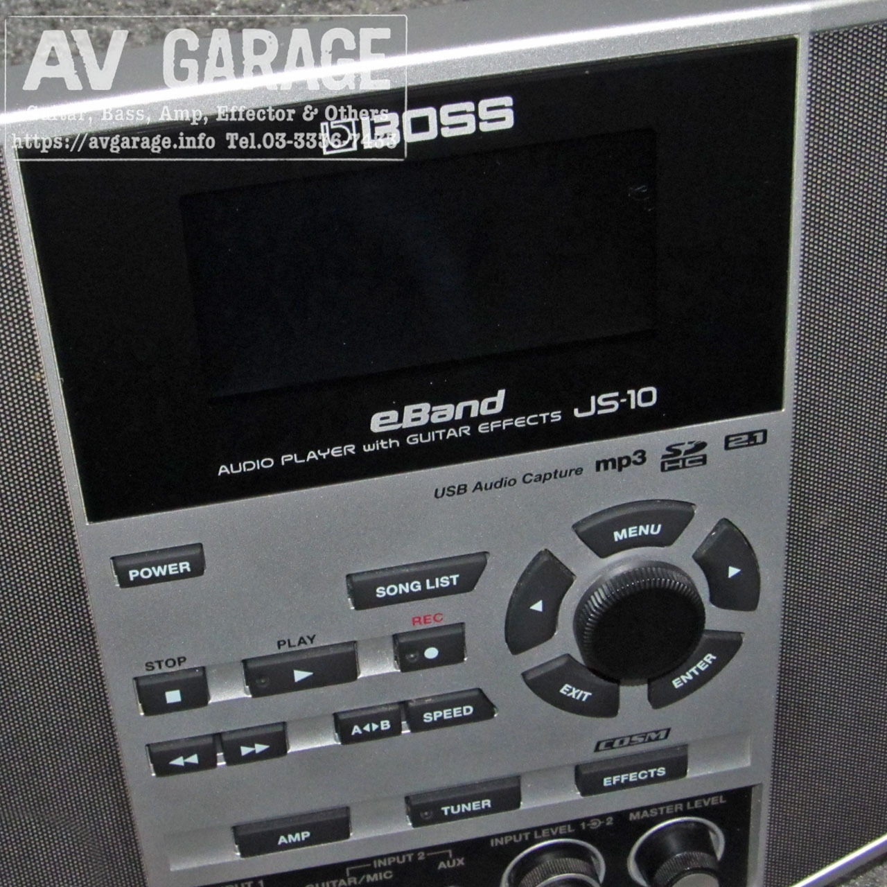 BOSS JS-10 e Band AUDIO PLAYER with GUITAR EFFECTS （中古）【楽器 