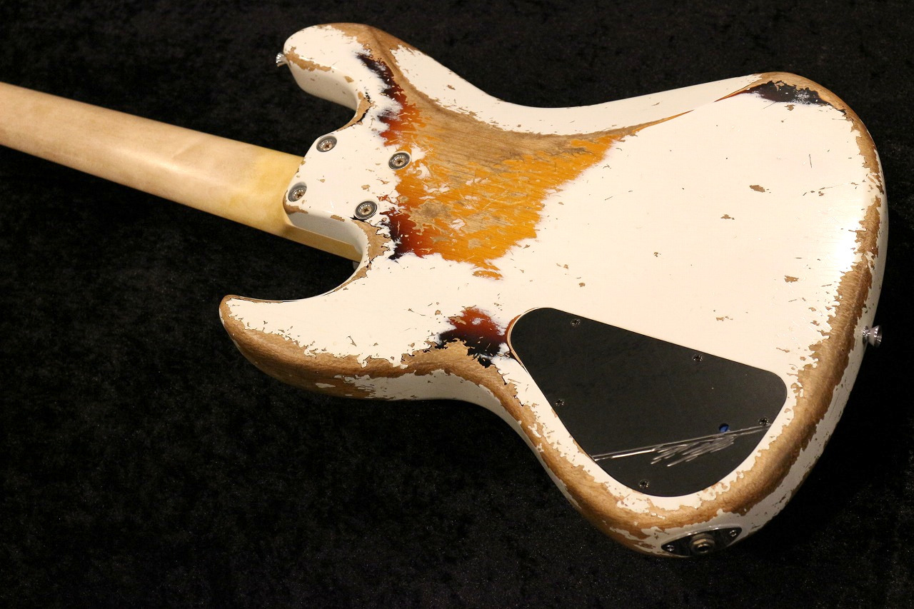 Xotic Custom Order XJ-1T 5st MH Super Heavy Aged / Olympic White