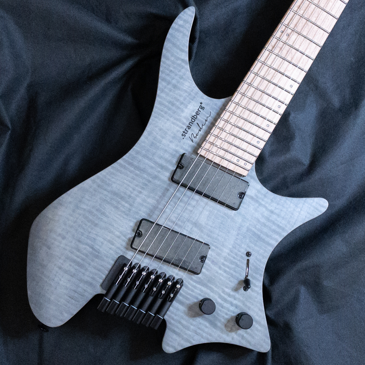 Strandberg boden NX7 standard 純正ギターケース付き Boden Original NX 7 Charcoal Black - Japan
