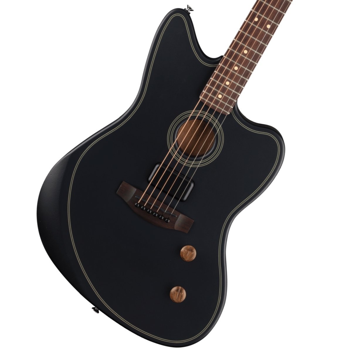 Fender Acoustasonic Standard Jazzmaster Black フェンダー