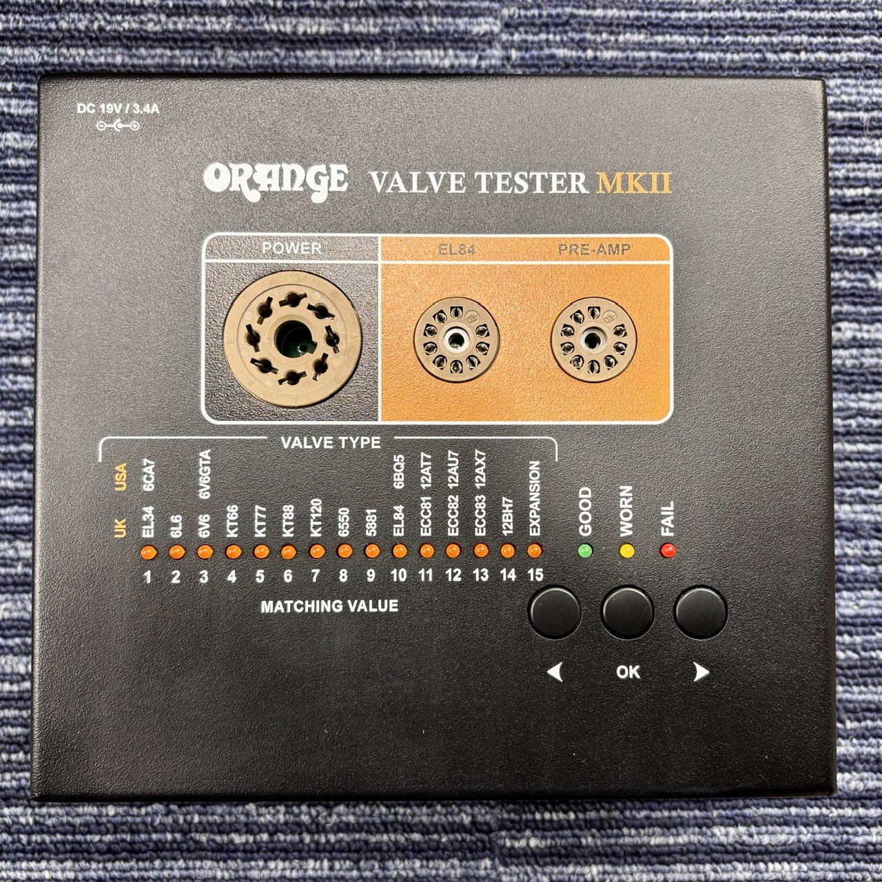 ORANGE VALVE TESTER MKⅡ 【真空管テスター】【MADE IN ENGLAND