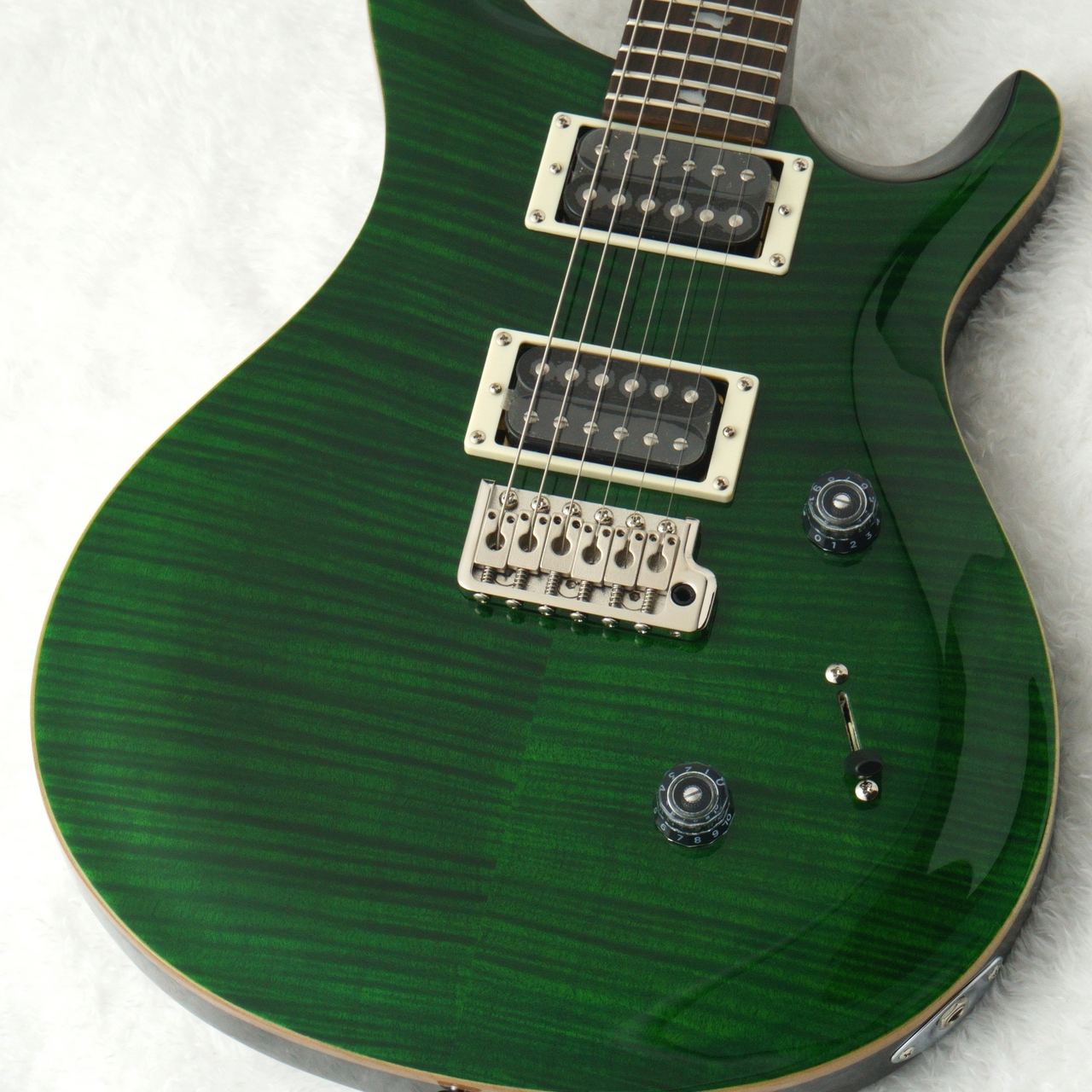PRS Custom SE エレキギター グリーン PRS SE Custom24 Emerald Green エレキギター ポールリードスミス(Paul