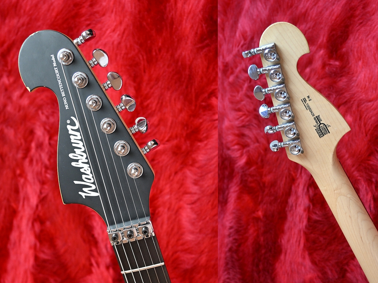 Washburn Nuno Bettencourt Signature N2 MATT BLACK（中古）【楽器