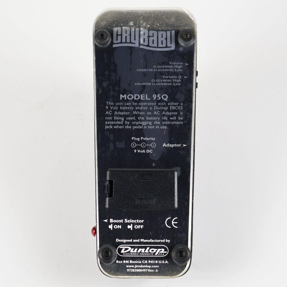 Jim Dunlop 【中古】 ワウペダル JIM DUNLOP model 95Q cry baby（中古