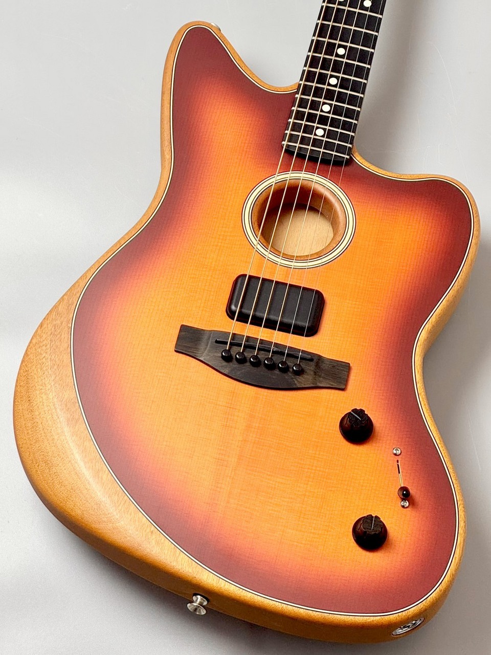 Fender 【美品中古品】American Acoustasonic Jazzmaster -Tobacco 