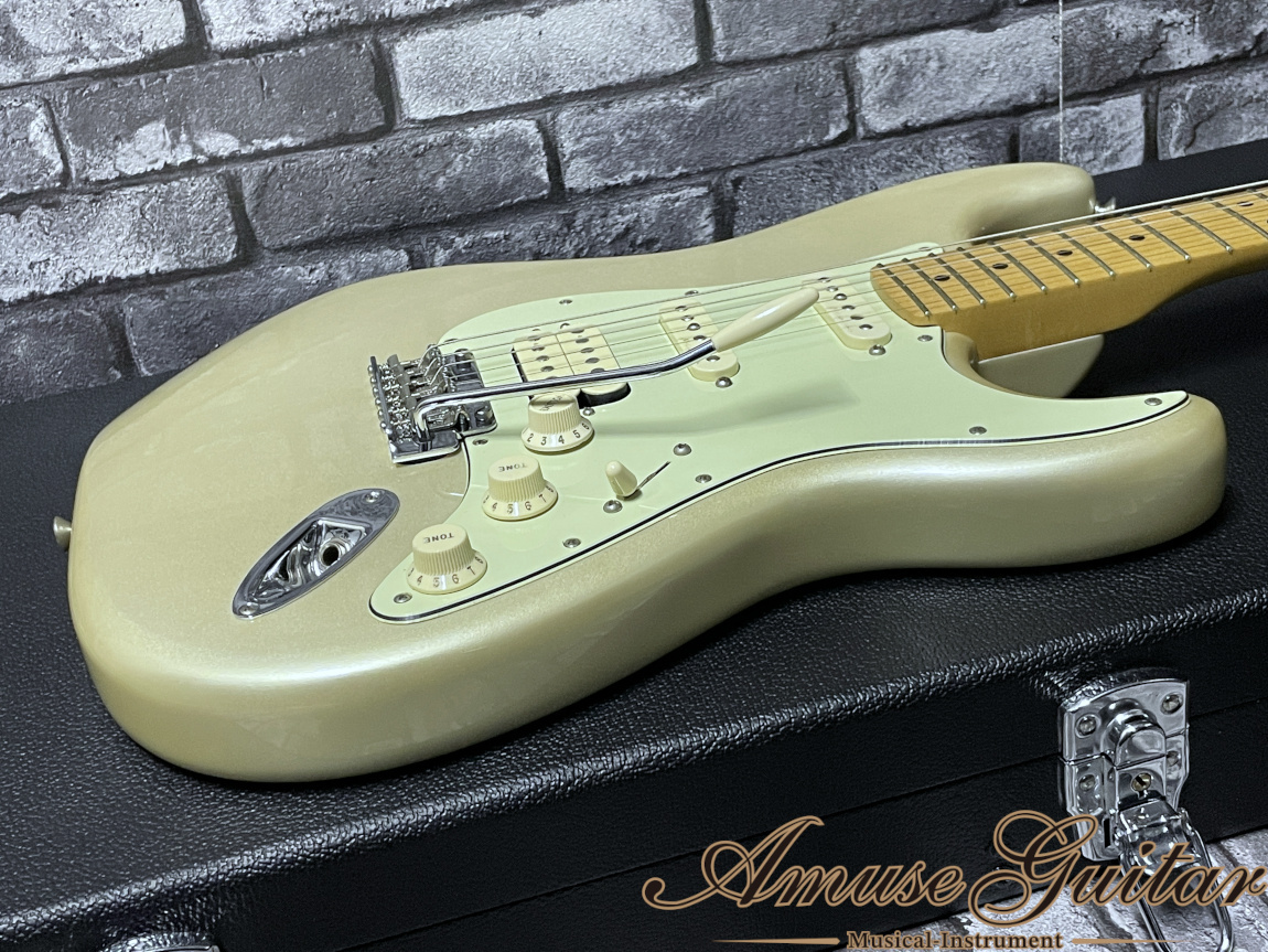Fender Mexico Deluxe Stratocaster HSS # Blizzard Pearl with