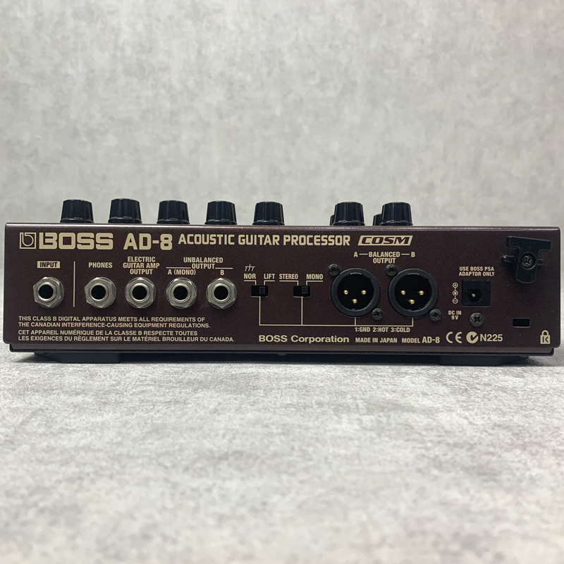 BOSS AD-8 Acoustic Guitar Processor（中古/送料無料）【楽器検索