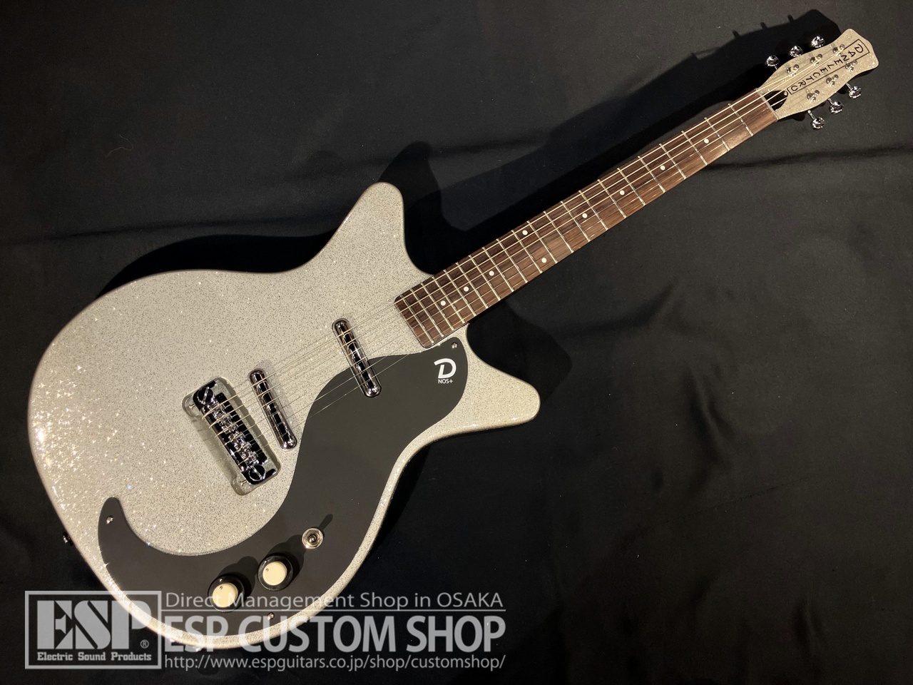 【激レア美品/タグ付】Danelectro Nifty Seventy 生産終了 Danelectro 59 M NOS+ METALFLAKE（新品特価/送料無料）【楽器検索