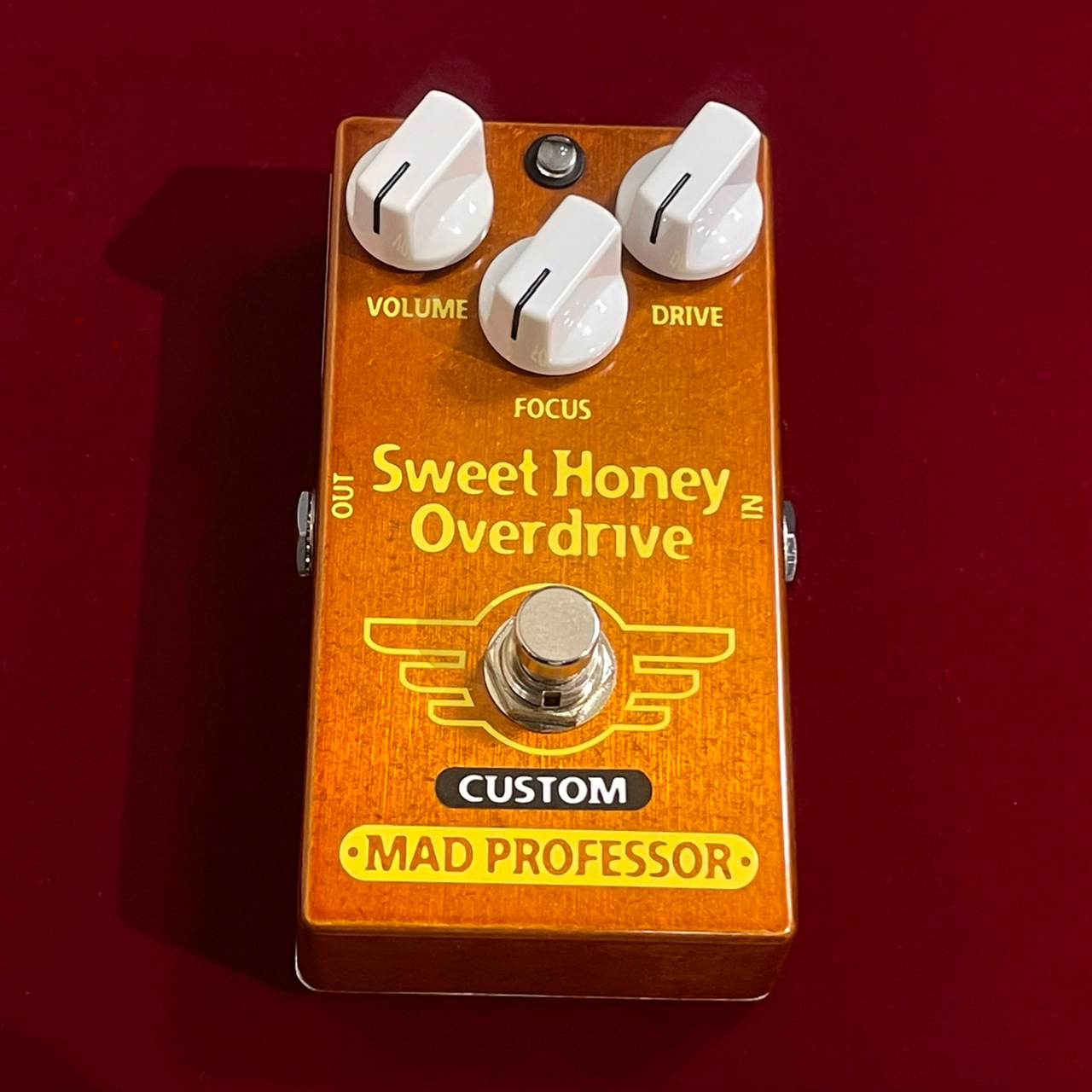 MAD PROFESSOR Sweet Honey Overdrive CUSTOM Fat Bee mod 【CUSTOM