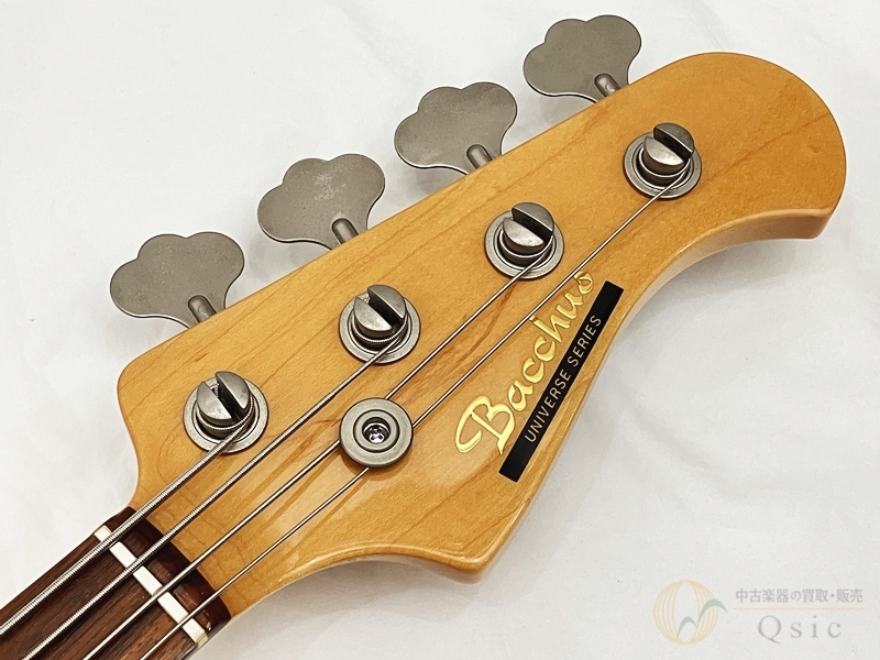 即発送 bacchus universe series 4弦 ACTIVE仕様 Bacchus Universe Series BJB-4F/ASH NA 【返品OK】[UMN38]【梅田店