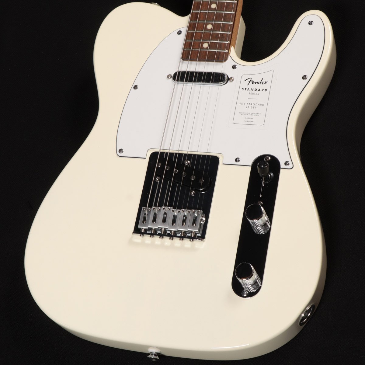 ギター Fender Standard Telecaster Fender Standard Telecaster Arctic White Guitar 2008