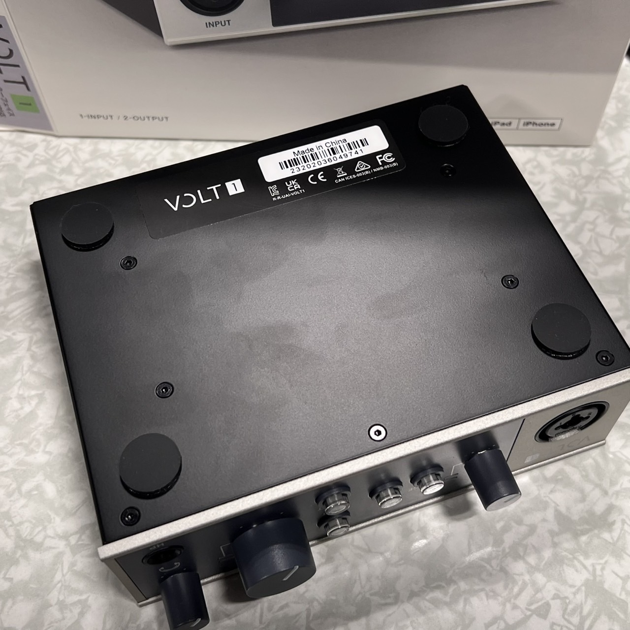 UNIVERSAL AUDIO volt1 未使用品 Amazon.com: Universal Audio Volt 1 USB Recording Studio
