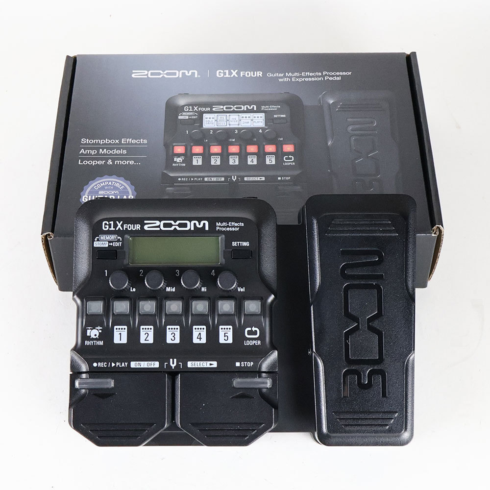 ZOOM 【中古】 ギターマルチエフェクター ZOOM G1X FOUR（中古/送料