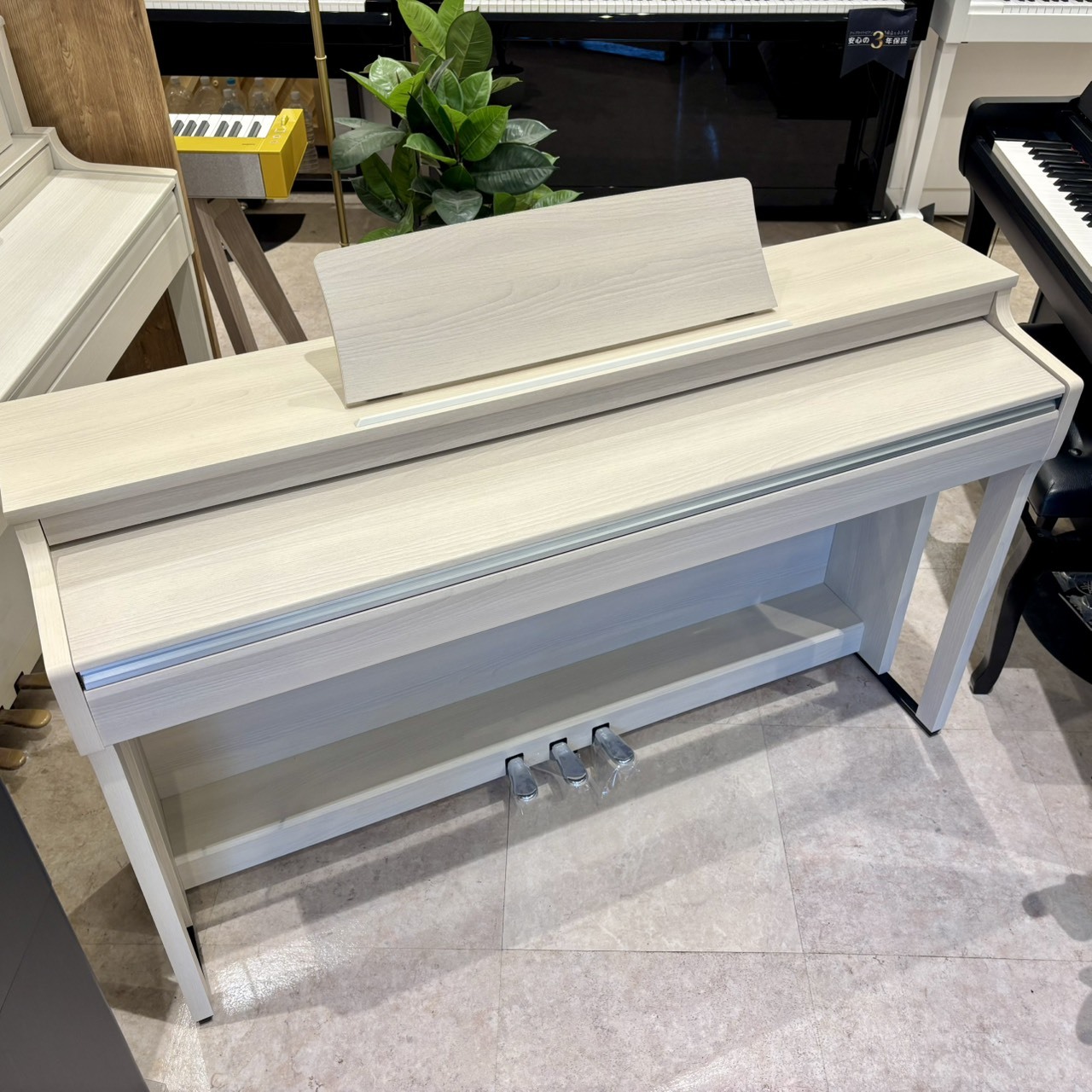 KAWAI 【中古】CN29A プレミアムホワイトメープル【現物写真】（中古