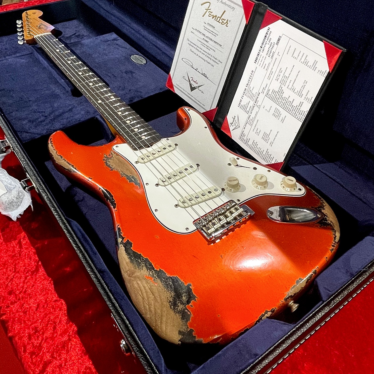 Fender Custom Shop 1964 Stratocaster Hvy Relic -Candy Tangerine