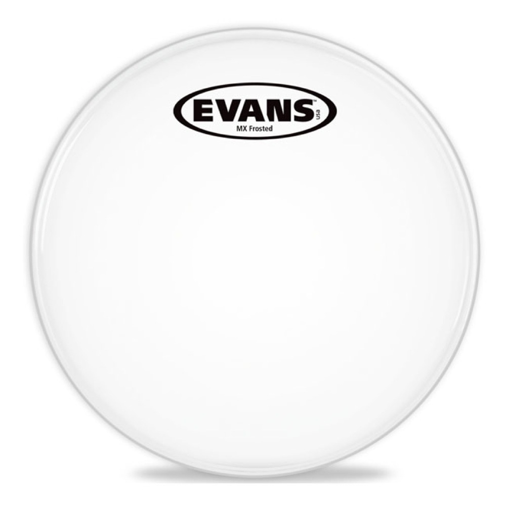 EVANS TT13MXF 13" MX Frosted Marching Tenor Head マーチングテナードラムヘッド