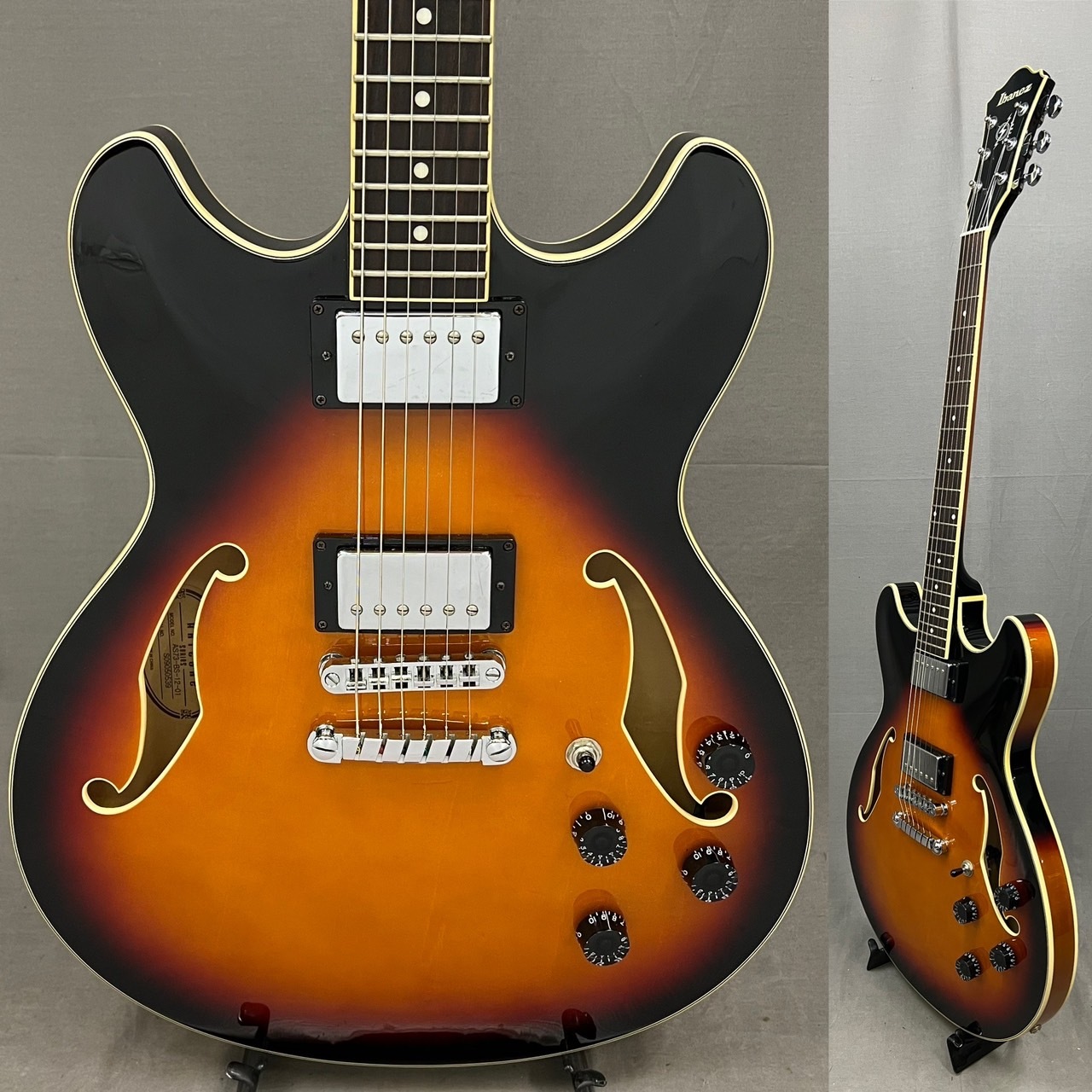 Ibanez Artcore Series AS-73-BS-12-01（中古）【楽器検索デジマート】