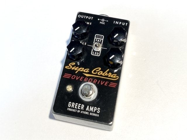 Greer Amps SupaCobra オーバードライブ エフェクター Greer Amps Supa Cobra Overdrive（中古）【楽器検索デジマート】