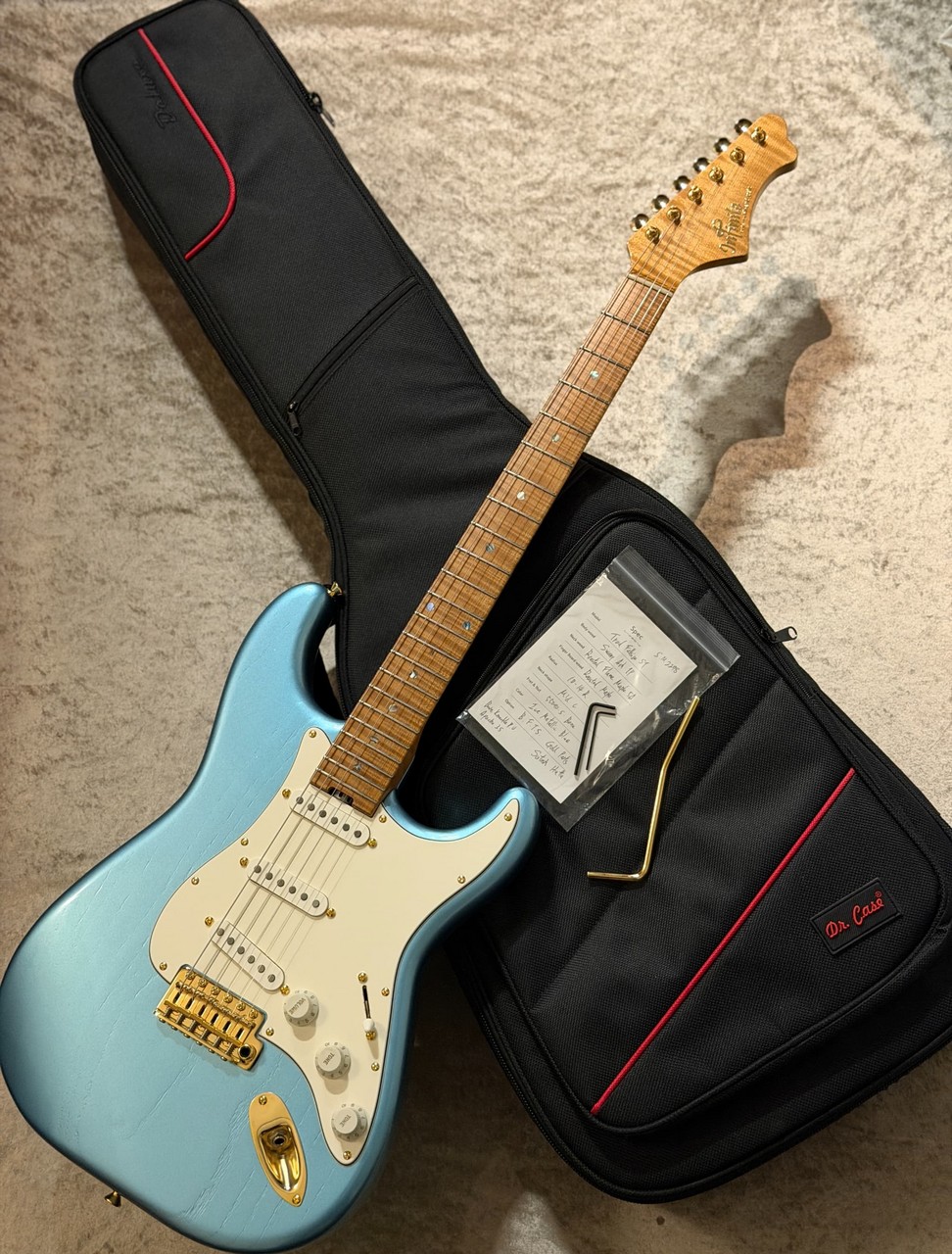 2360 【Infinity。˚✩様♪専用オーダー品完成ページ♪】他者様購入不可 infinite Trad Fullsize ST ~MIYAKO Ice Metallic Blue~ #2278【3.32kg