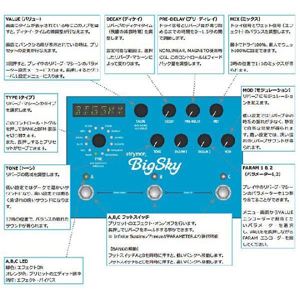 strymon 【期間限定特典付き!!】strymon BigSky《リバーブ》【ローン