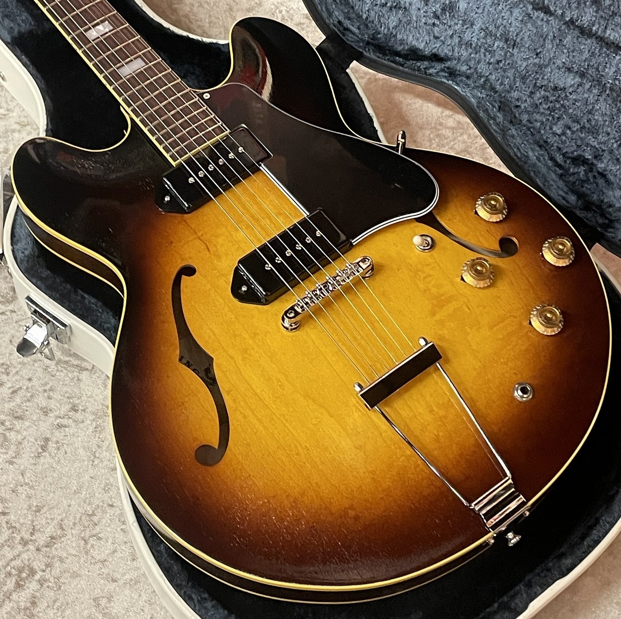がく king snake smith フルアコ　es-330　寺田楽器 KING SNAKE 【ES-330スタイルの極上サウンド!】Smith ~Tobacco