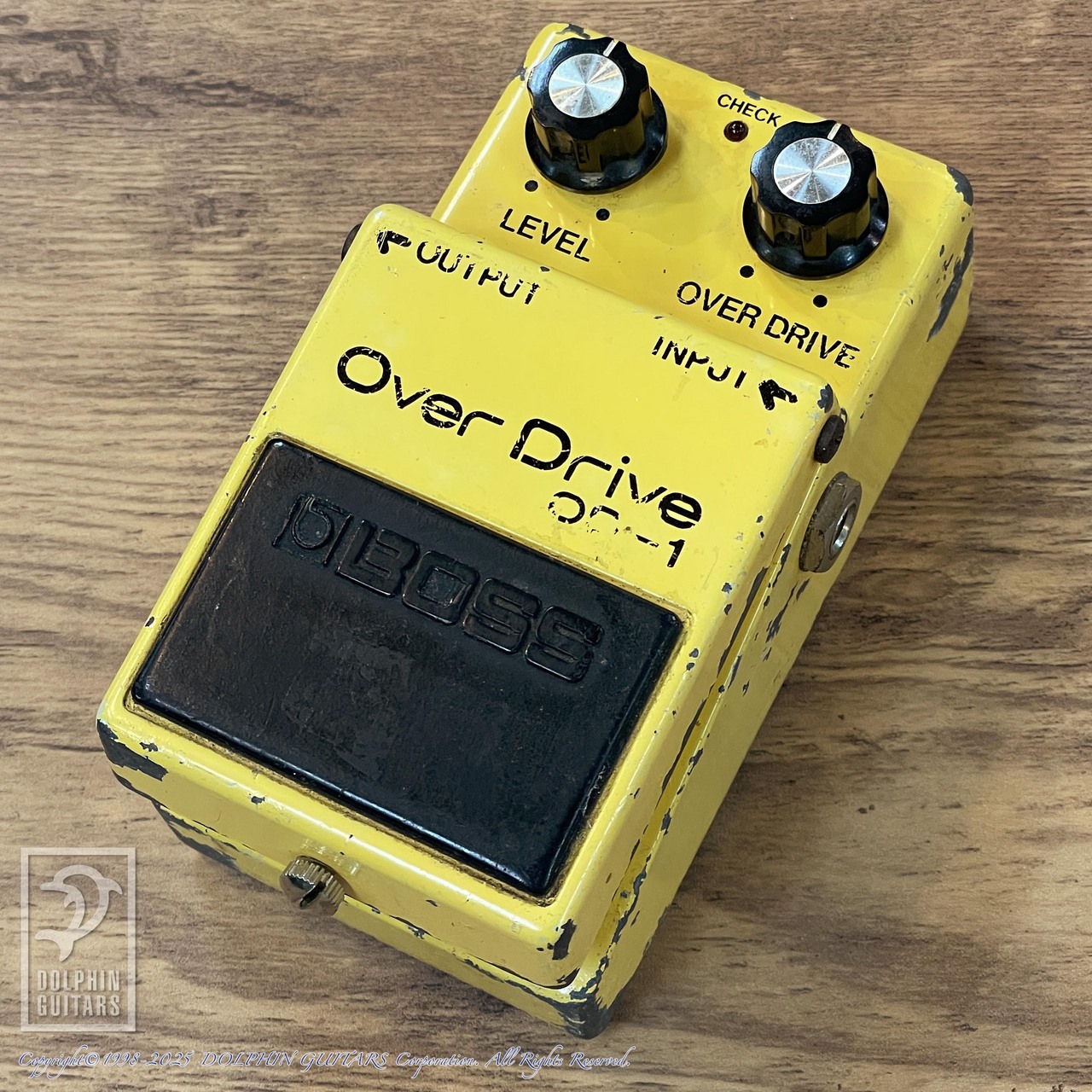 BOSS OD-1 OverDrive 初期 NEC μPC4741C 銀ネジ BOSS OD-1 OverDrive 初期 NEC μPC4741C 銀ネジ オーバードライブ