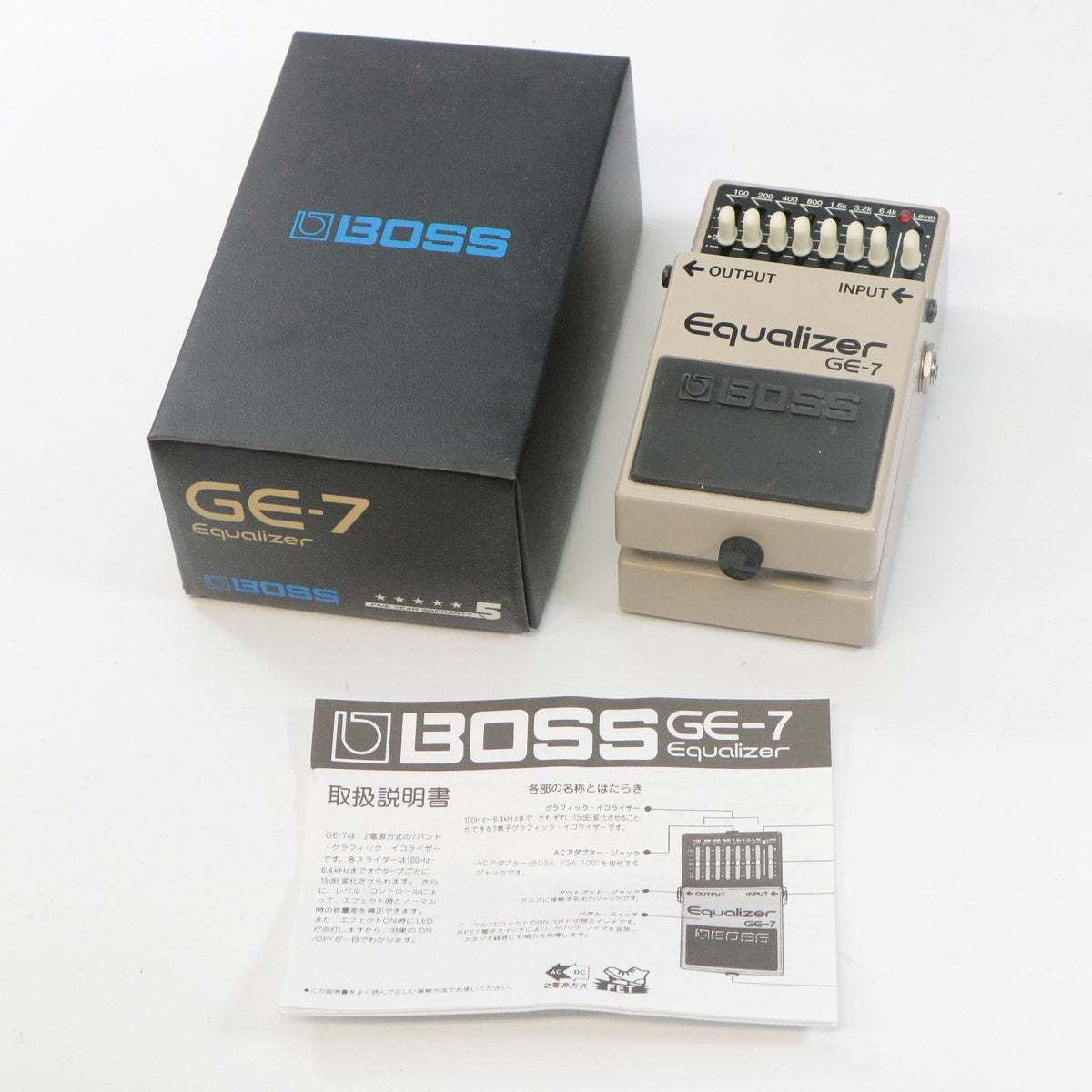BOSS GE-7 Equalizer BOSS イコライザー エフェクター ボス 【名古屋栄