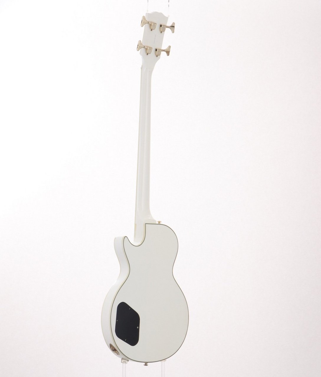美品 Grass Roots エレキベース ケース付 レスポールタイプ ホワイト GrassRoots G-LB-52CC White [2012年製/4.30kg] グラスルーツ