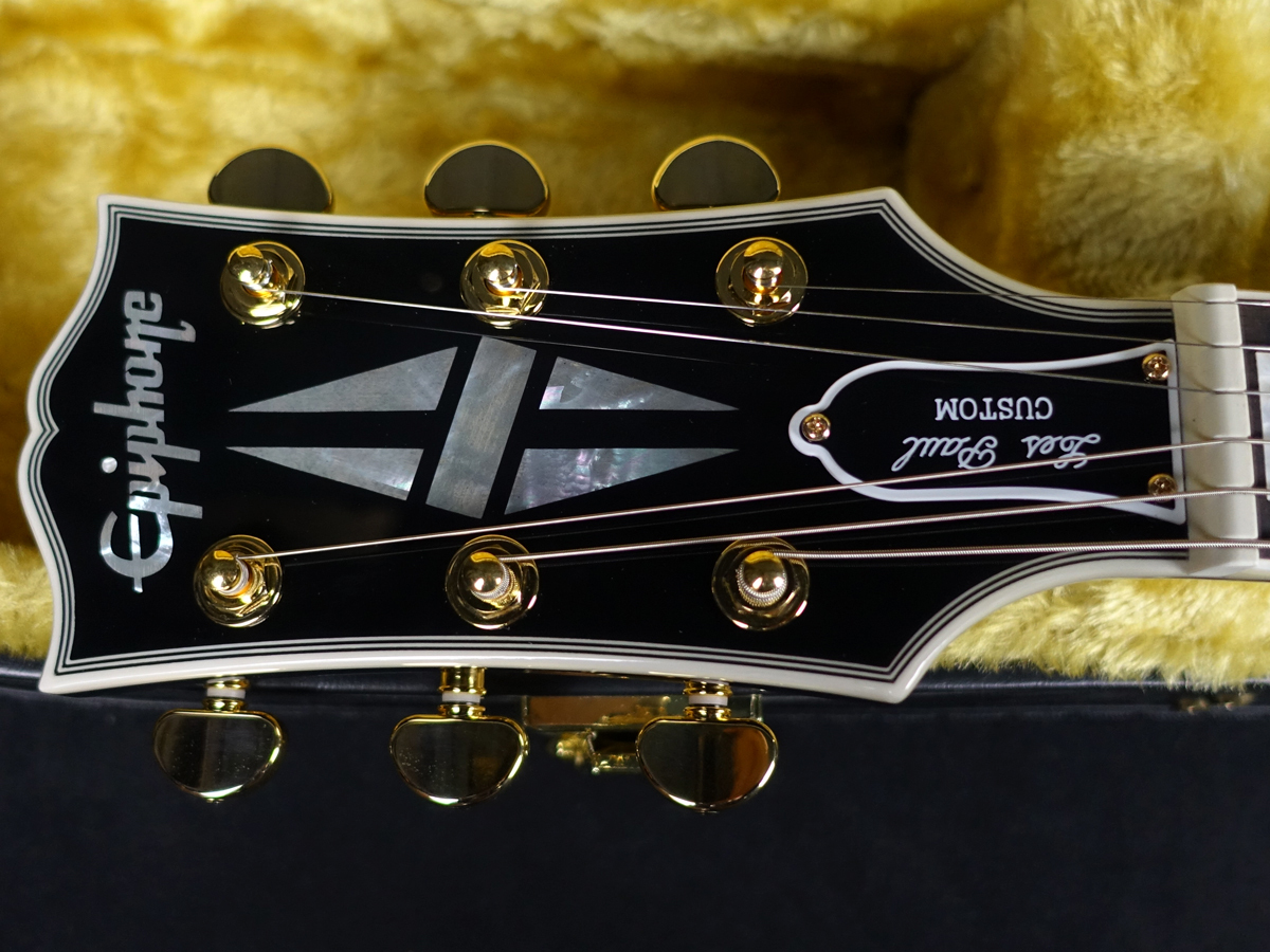Epiphone Inspired by Gibson Custom Les Paul Custom Ebony 2025