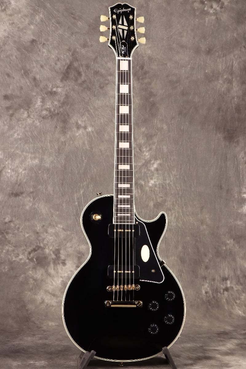 Epiphone Inspired by Gibson Les Paul Custom P-90 Ebony